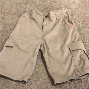 Wrangler, size 14, cargo shorts, khaki